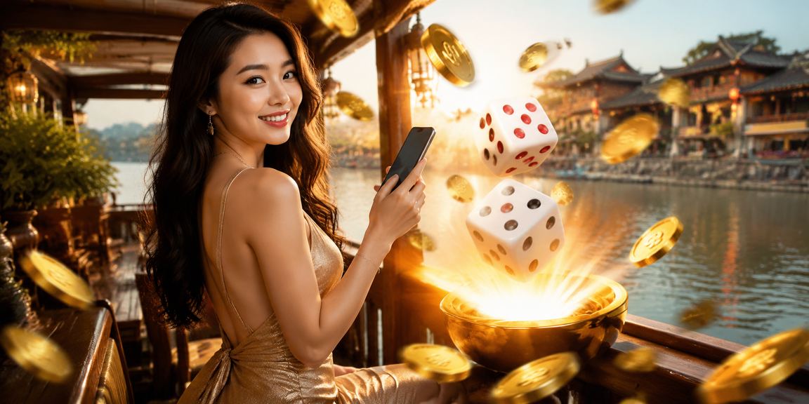Bàn cà phê tại Huế với xúc xắc minh họa câu hỏi thường gặp về trò chơi