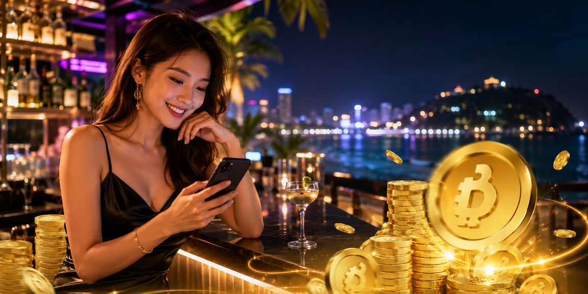Khung cảnh Vũng Tàu minh họa thao tác đăng ký và kiểm tra ưu đãi trên mobile